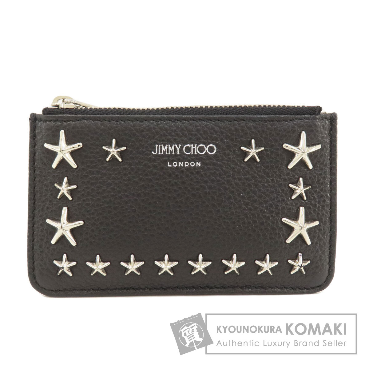 ジミーチュウ スターモチーフ コインケース レザー レディース 【中古】【Jimmy Choo】
