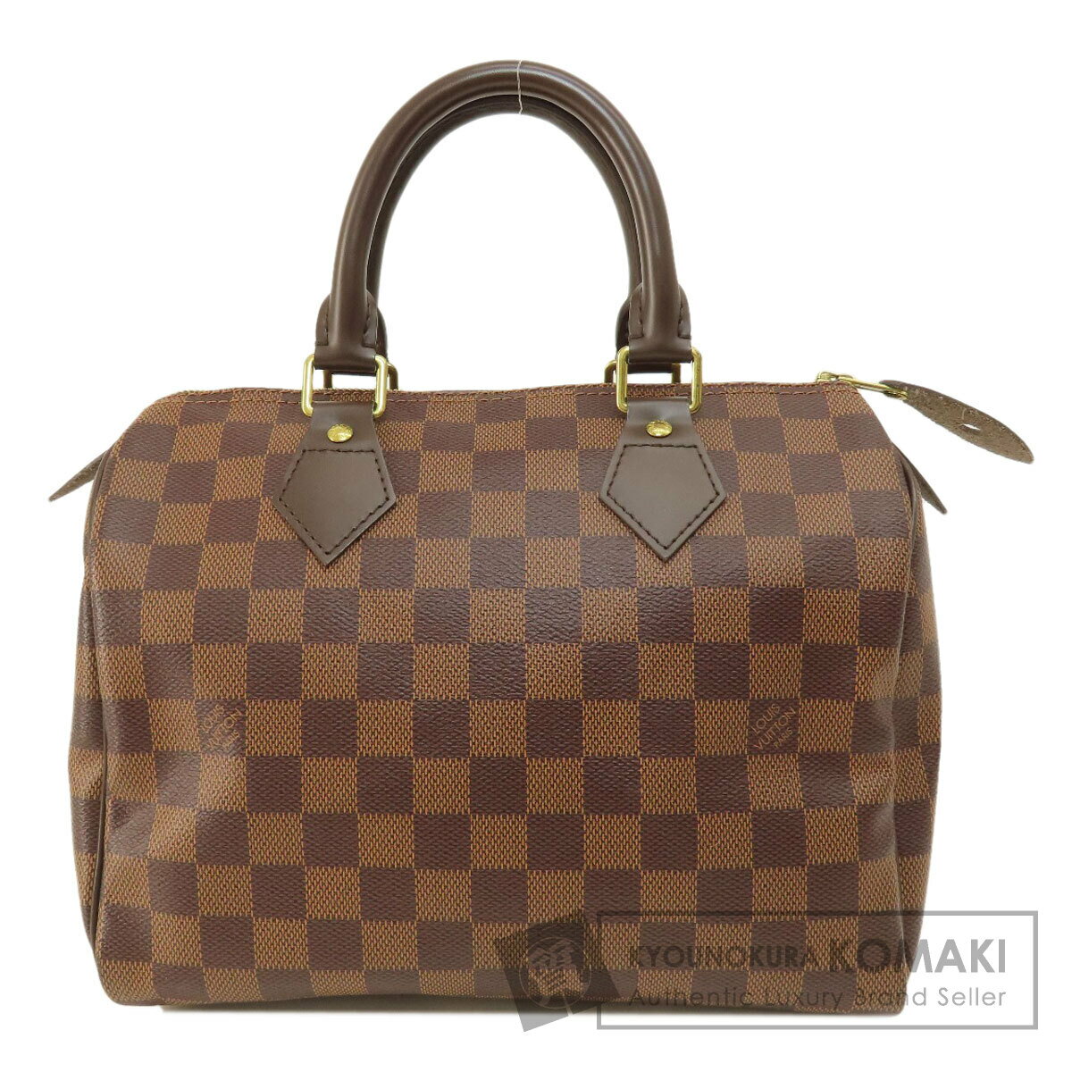 ルイヴィトン N41532 スピーディ25 ダミエ エベヌ ボストンバッグ ダミエキャンバス レディース 【中古】【LOUIS VUITTON】