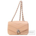 シャネル チェーンショルダー マトラッセ シルバー金具 ショルダーバッグ キャビアスキン レディース 【中古】【CHANEL】