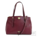 コーチ 37782 2WAY トートバッグ レザー レディース 【中古】【COACH】