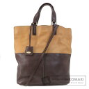 トッズ 2WAY トートバッグ レザー レディース 【中古】【TODS】