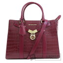 マイケルコース 型押し 2WAY トートバッグ レザー レディース 【中古】【Michael Kors】