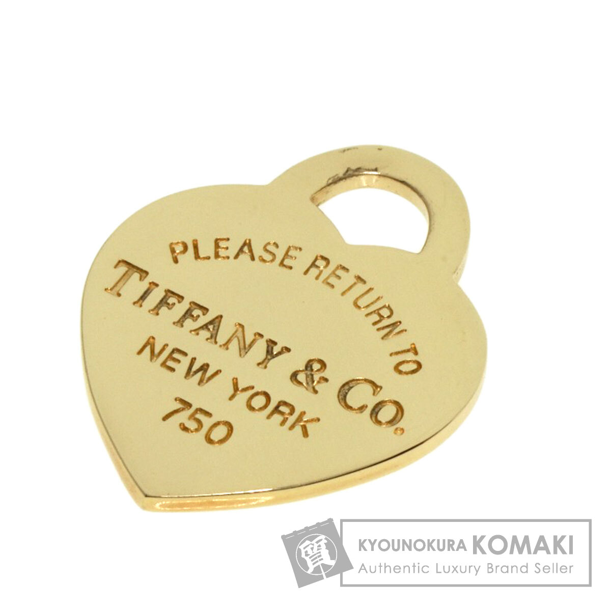 ティファニー リターン トゥ ティファニー ハート チャーム ペンダントトップ K18イエローゴールド レディース 【中古】【TIFFANY&Co.】のサムネイル