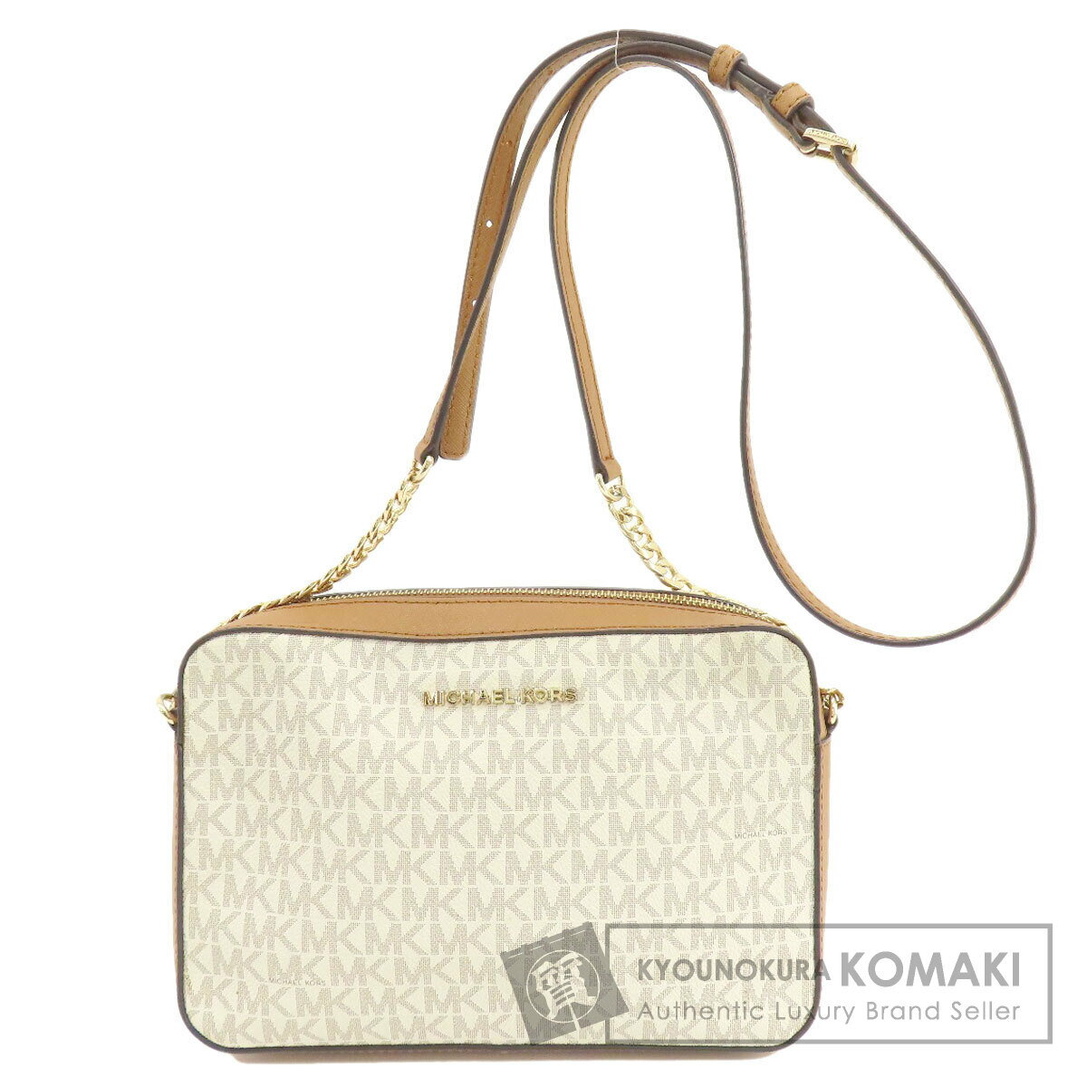 マイケルコース MKシグネチャー ショルダーバッグ PVC レディース 【中古】【Michael Kors】