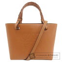 ロエベ アナグラム トートバッグ カーフ レディース 【中古】【LOEWE】
