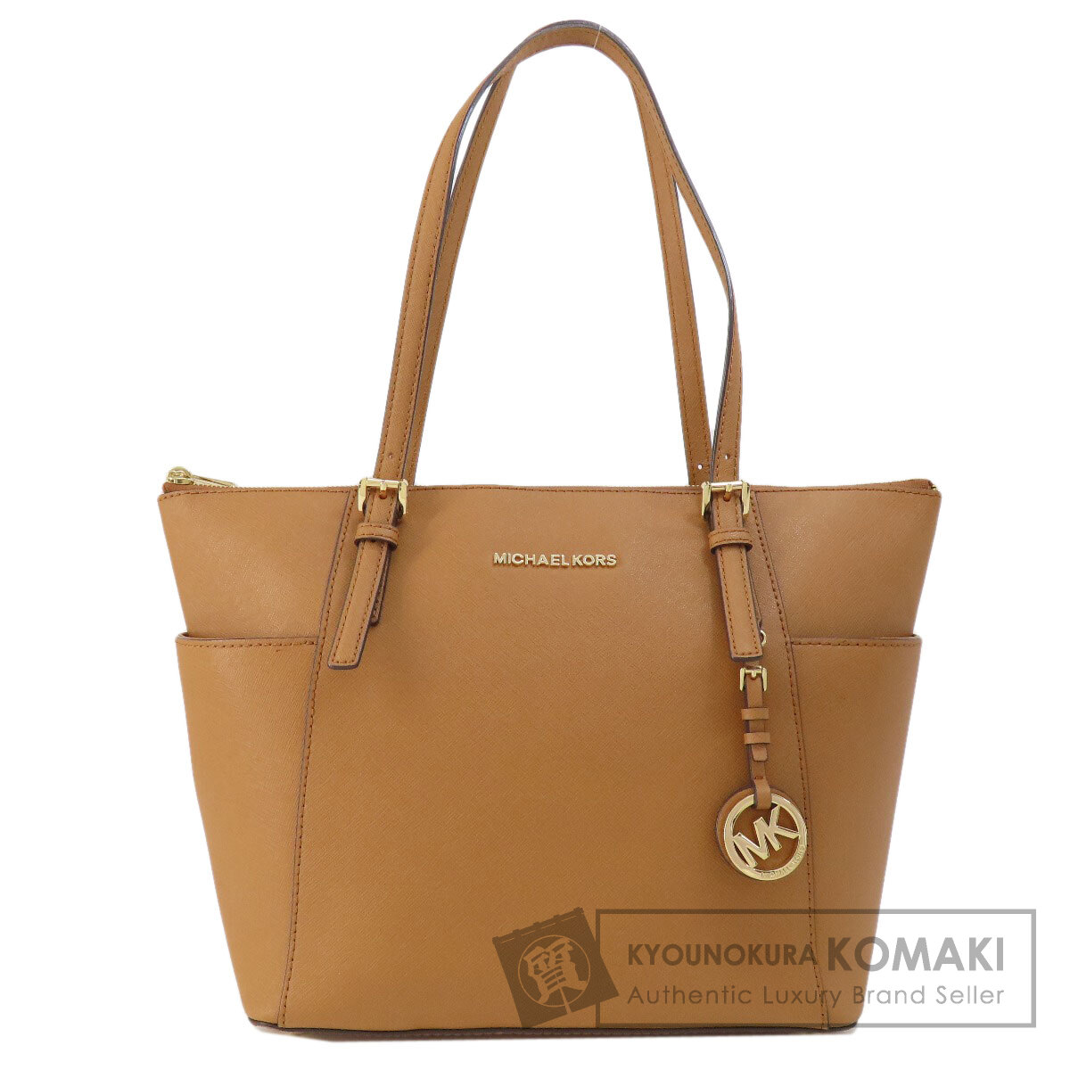 マイケルコース ロゴ トートバッグ PVC レディース 【中古】【Michael Kors】