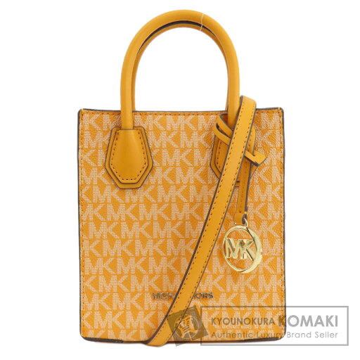 マイケルコース MKシグネチャー 2WAY ハンドバッグ PVC レディース 【中古】【Michael Kors】 マイケルコース MKシグネチャー 2WAY ハンドバッグ PVC レディース 【中古】【Michael Kors】
