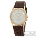 パテックフィリップ 5196R-001 カラトラバ 腕時計 K18ピンクゴールド/革 メンズ 【中古】【PATEK PHILIPPE】