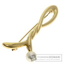 ミキモト アコヤパール 真珠 ブローチ K18イエローゴールド レディース 【中古】【MIKIMOTO】
