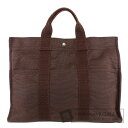 エルメス エールラインMM トートバッグ キャンバス レディース 【中古】【HERMES】