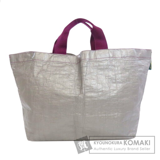 エルベ・シャプリエ 舟形トート ハンドバッグ polyethylene/ポリアミド レディース 【中古】【Herve Chapelier】 エルベ・シャプリエ 舟形トート ハンドバッグ polyethylene/ポリアミド レディース 【中古】【Herve Chapelier】