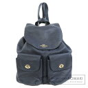 コーチ F37410 ロゴ リュック・デイパック レザー レディース 【中古】【COACH】(4)