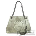 グッチ 308982 ソーホー インターロッキングG トートバッグ レザー レディース 【中古】【GUCCI】