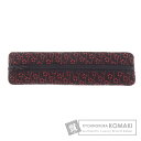 印傳屋 印伝 花モチーフ ペンケース レザー レディース 【中古】【INDENYA】