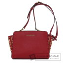 マイケルコース ロゴ トートバッグ レザー レディース 【中古】【Michael Kors】