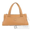 【Specialcoupon対象商品 9/11~9/16 10時迄!】トッズ ロゴ ハンドバッグ レザー レディース 【中古】【TODS】