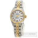 ロレックス 79173NGR デイトジャスト 10P ルビー 腕時計 ステンレススチール/SSxK18YG/K18YG レディース 【中古】【ROLEX】