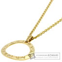 ブルガリ ブルガリブルガリ ダイヤモンド ネックレス K18イエローゴールド レディース 【中古】【BVLGARI】(4)