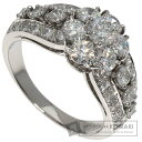ヴァンクリーフ&アーペル フルーレットリング ダイヤモンド リング・指輪 プラチナPT950 レディース 【中古】【Van Cleef & Arpels】
