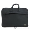 ポーター ロゴ トートバッグ キャンバス レディース 【中古】【PORTER】