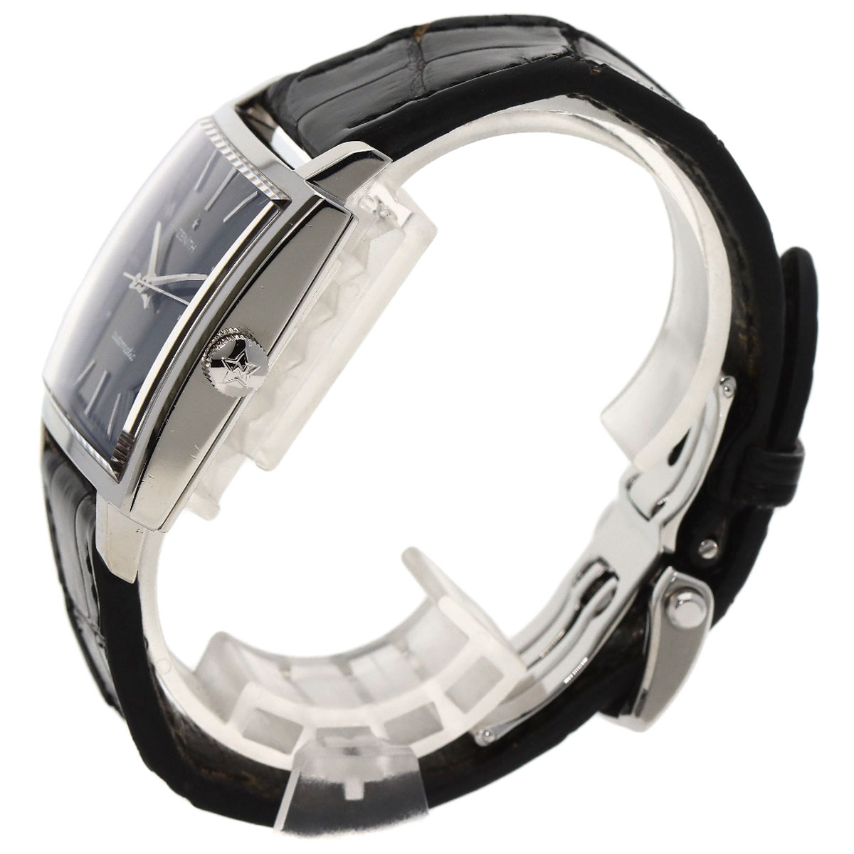 ゼニス 03.1965.670/91.C591 ニューヴィンテージ 1965 腕時計 ステンレススチール/革 メンズ 【中古】【ZENITH】