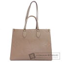 ルイヴィトン M45607 オンザゴーMM トートバッグ アンプラント レディース 【中古】【LOUIS VUITTON】