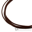 ブルガリ レザー 5連 チョーカー ネックレス 革/METAL レディース 【中古】【BVLGARI】