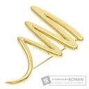 ティファニー スクリブル パロマピカソ ブローチ K18イエローゴール...(4)