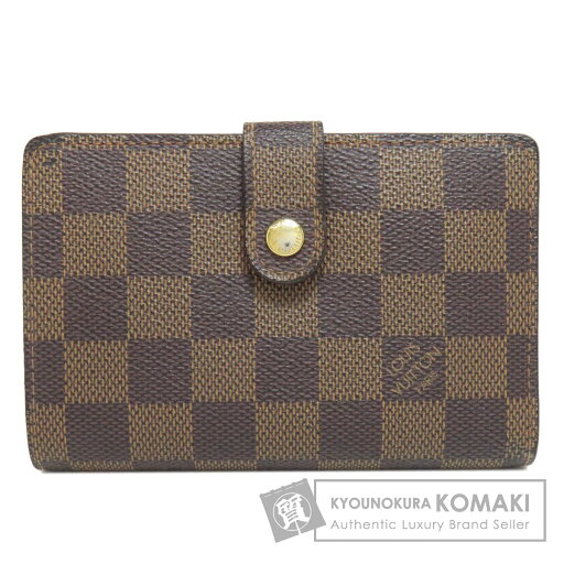 ルイヴィトン N61674 ポルトフォイユ・ヴィエノワ 二つ折り財布(小銭入れあり) ダミエキャンバス レディース 【中古】【LOUIS VUITTON】 ルイヴィトン N61674 ポルトフォイユ・ヴィエノワ 二つ折り財布(小銭入れあり) ダミエキャンバス レディース 【中古】【LOUIS VUITTON】