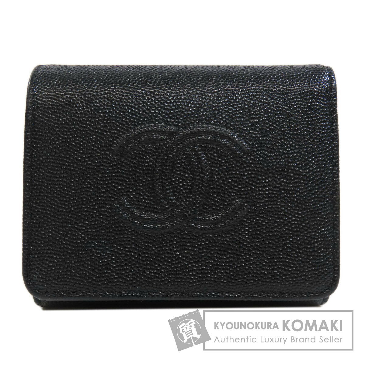 楽天市場】シャネル chanel 二つ折り財布 キャビアスキン 楽天市場】シャネル chanel 二つ折り財布 キャビアスキン