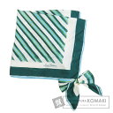 ルイヴィトン リボン ストライプ スカーフ シルク レディース 【中古】【LOUIS VUITTON】