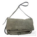 ジミーチュウ バイカーチェーン トートバッグ レザー レディース 【中古】【Jimmy Choo】