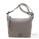 ロエベ ロゴ ショルダーバッグ カーフ レディース 【中古】【LOEWE】