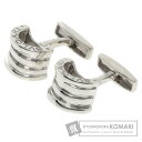 ブルガリ ブルガリブルガリ カフス シルバー メンズ 【中古】【BVLGARI】