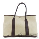エルメス ガーデンパーティ PM シルバー金具 トートバッグ トワルアッシュ レディース 【中古】【HERMES】