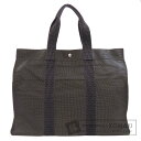 【PickupSALE クーポン対象商品 5/9〜5/12 10時迄!】エルメス エールラインGM ハンドバッグ キャンバス レディース 【中古】【HERMES】(4)