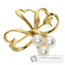 ミキモト パール 真珠 ブローチ K18イエローゴールド レディース 【中古】【MIKIMOTO】(4)