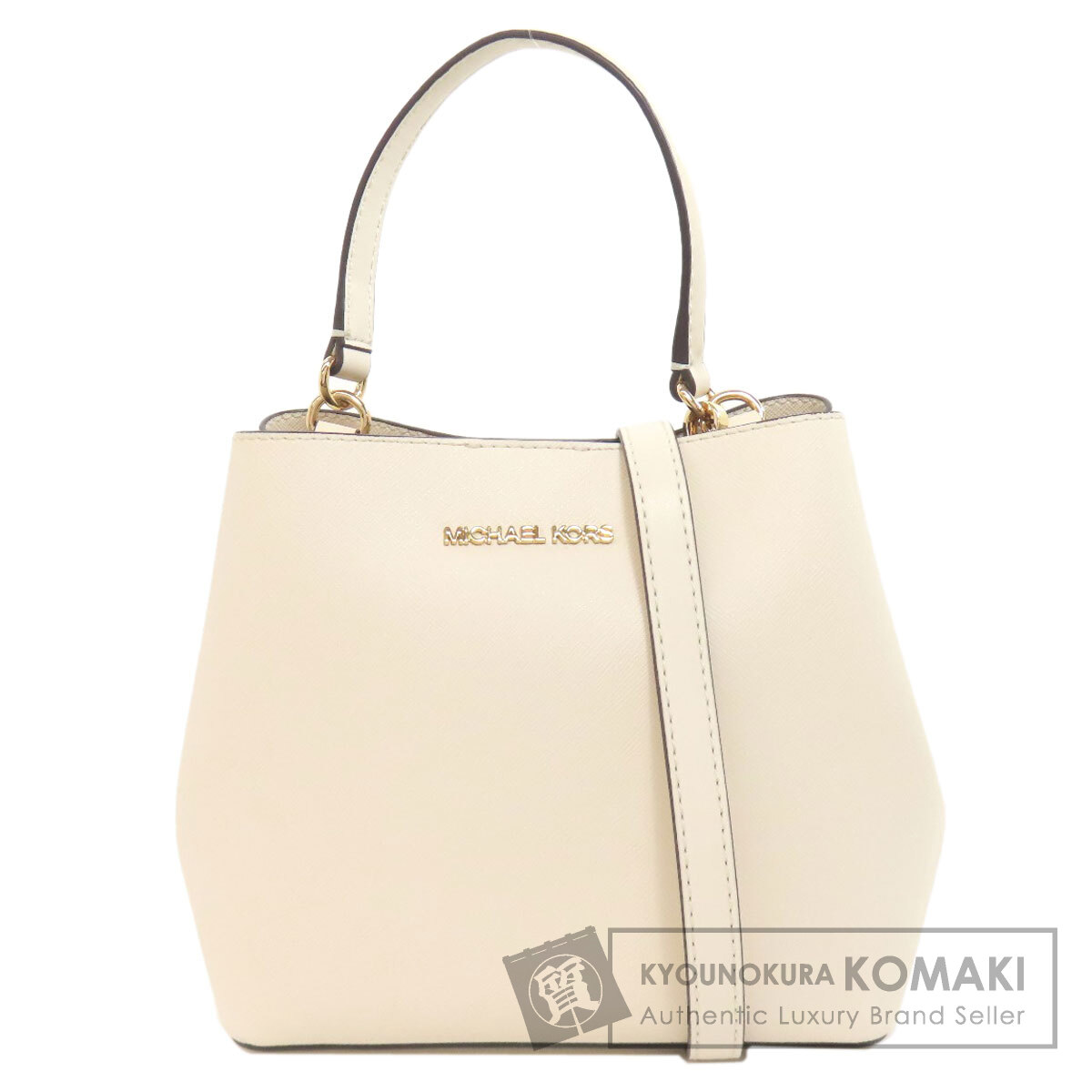 【PickupSALE クーポン対象商品 5/9〜5/12 10時迄!】マイケルコース プラット 2WAY ハンドバッグ レザー レディース 【中古】【Michael Kors】