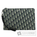 クリスチャンディオール トロッター柄 クラッチバッグ キャンバス レディース 【中古】【CHRISTIAN DIOR】(4)