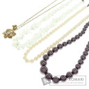26点セット ブローチ タイピン リング ブレス ネックレス シルバー/金属製 90.4g レディース 【中古】