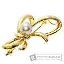 タサキ アコヤパール 真珠 ブローチ K18イエローゴールド レディース 【中古】【TASAKI】