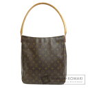 ルイヴィトン M51145 ルーピングGM トートバッグ モノグラムキャンバス レディース 【中古】【LOUIS VUITTON】