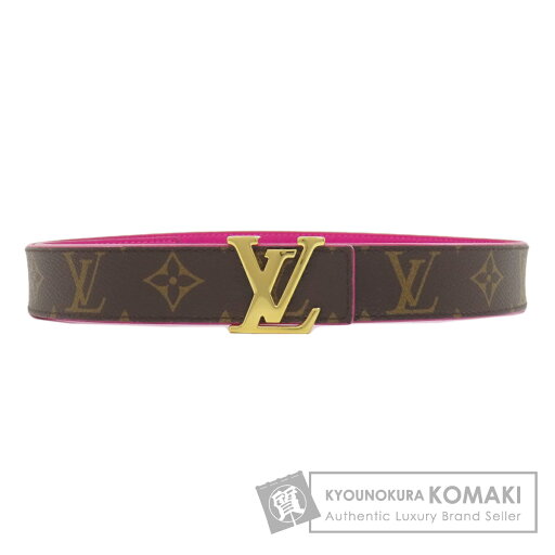 ルイヴィトン M0256 サンチュール LVイニシャル ベルト モノグラムキャンバス レディース 【中古】【LOUIS VUITTON】 ルイヴィトン M0256 サンチュール LVイニシャル ベルト モノグラムキャンバス レディース 【中古】【LOUIS VUITTON】