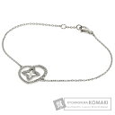 ルイヴィトン ブラスレ クールハート ダイヤモンド ブレスレット K18ホワイトゴールド レディース 【中古】【LOUIS VUITTON】