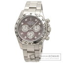 ロレックス 116509NG コスモグラフ デイトナ 8P ダイヤモンド 腕時計 K18ホワイトゴールド/K18WG メンズ 【中古】【ROLEX】