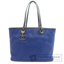 シャネル ワイルドステッチ シルバー金具 トートバッグ キャビアスキン レディース 【中古】【CHANEL】
