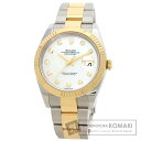 ロレックス 126333NG デイトジャスト41 10P ダイヤモンド 腕時計 ステンレススチール/SSxK18YG メンズ 【中古】【ROLEX】
