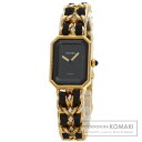 シャネル H0001 プルミエール 腕時計 GP/革 レディース 【中古】【CHANEL】