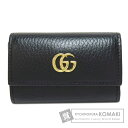グッチ 456118 ダブルG キーケース レザー レディース 【中古】【GUCCI】
