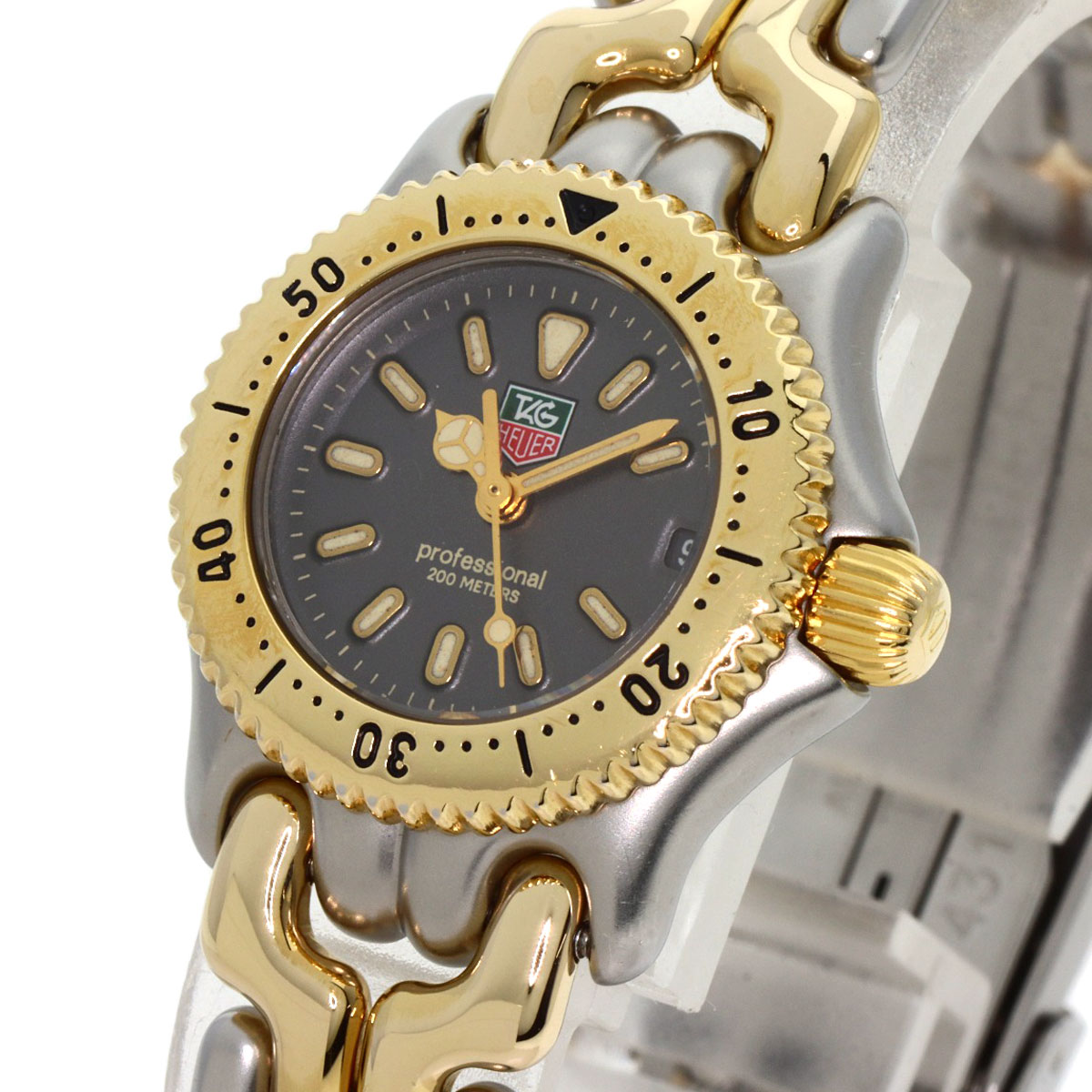 タグホイヤー S95.208 セル 腕時計 ステンレススチール/SSxGP メンズ 【中古】【TAG HEUER】